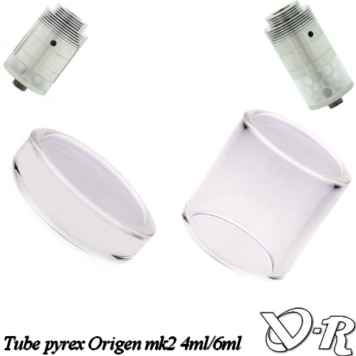 réservoir tube pyrex origen genesis v2 mk2 4ml 6ml