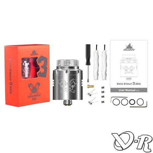 dripper dead rabbit v3 by hellvape dual coil